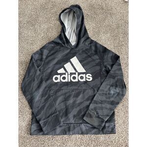 Adidas youth medium (10-12) lightweight camo hoodie
